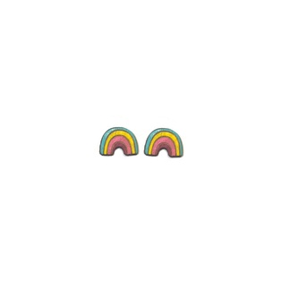 Pierced Earrings - Rainbow