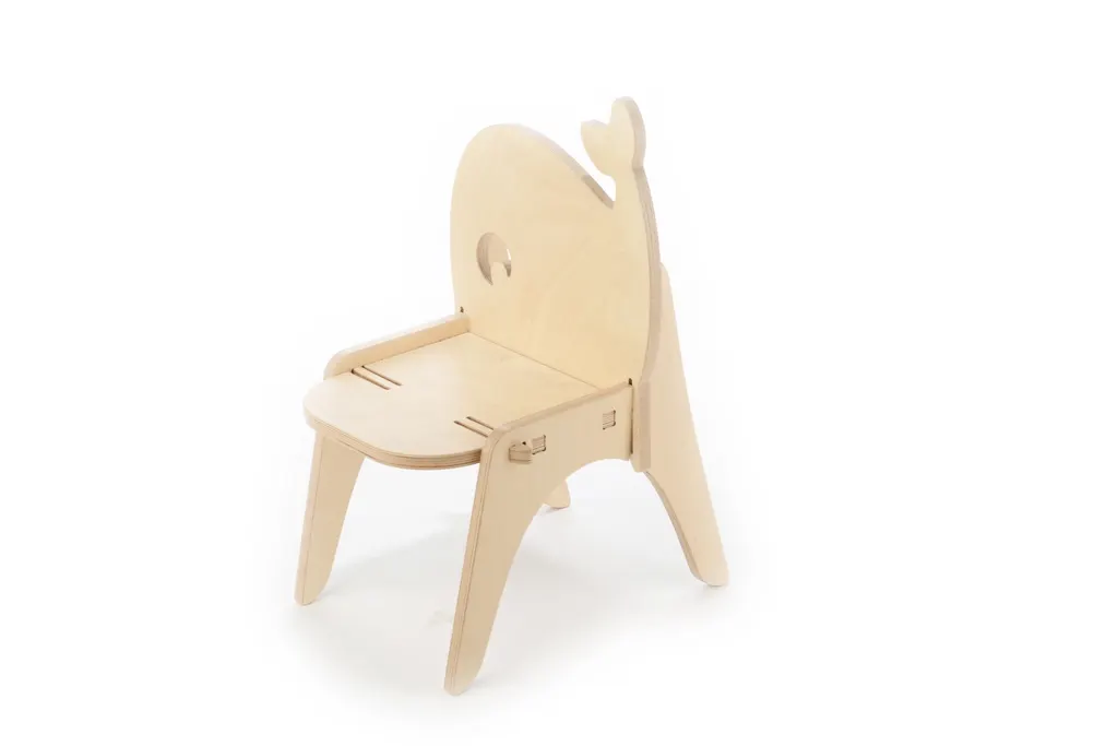 Montessori kindertafel en -stoelen set Elysta — vue 4