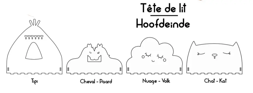Einzelbett - Tiere — vue 13