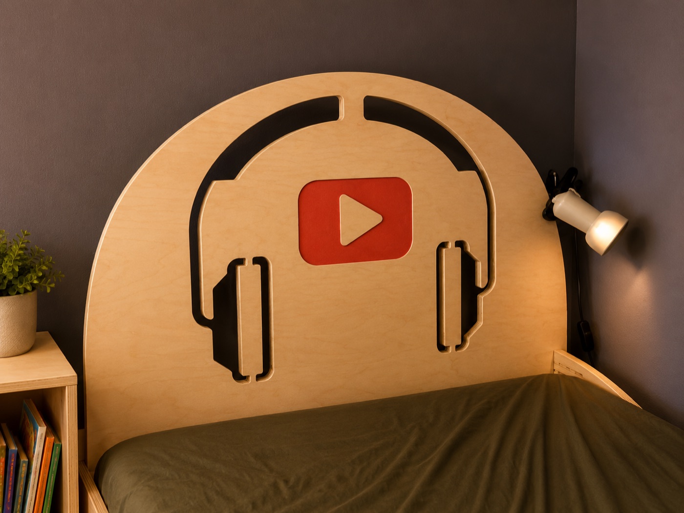 Décor de chambre sur mesure pour le YouTubeur Stanibiscuit — vue 2