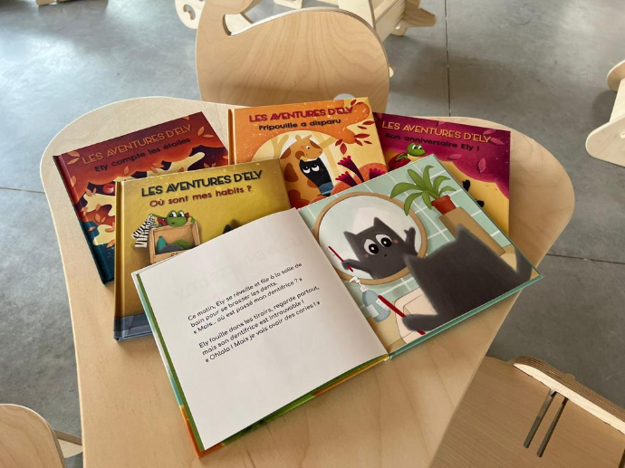 Ensemble des 5 livres disponibles