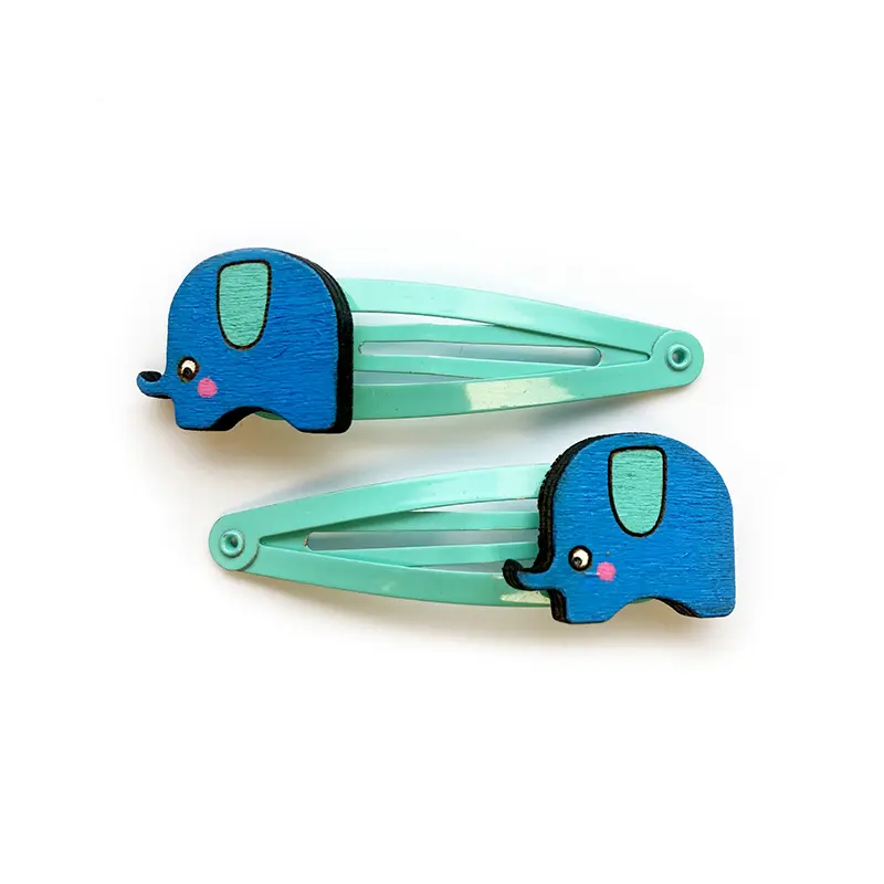 Pinces à cheveux - Eléphant.webp