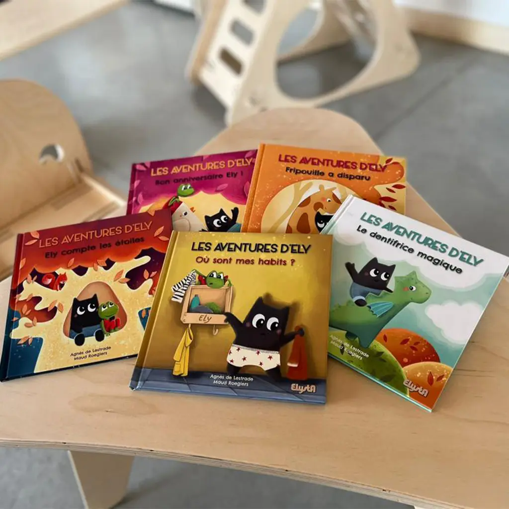 Les Aventures d'Ely - Lot de 5 livres.webp