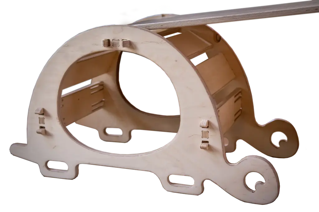 Elypik Tortue - Module de Motricité Libre (Avec toboggan)