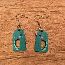  Boucles d'oreilles pendantes - Pingouin