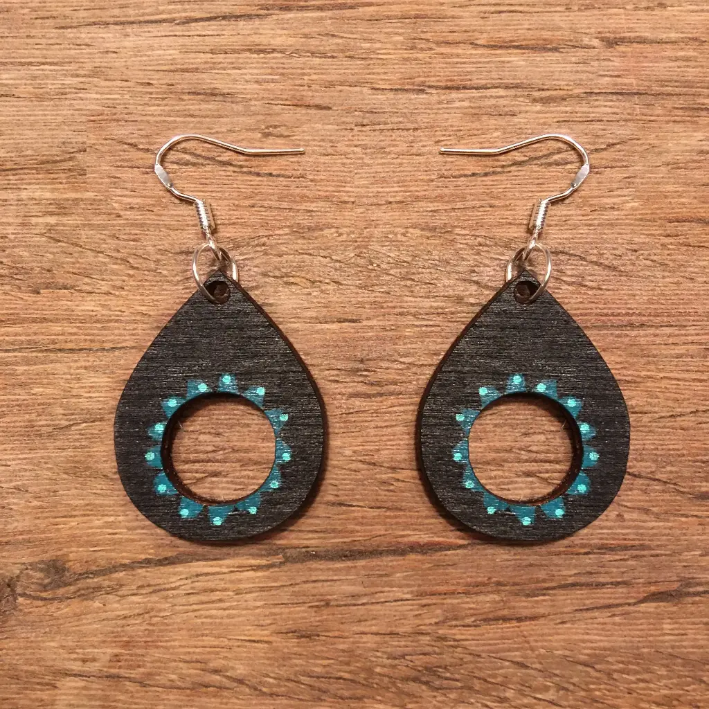 Boucles d'oreilles pendantes - Goutte