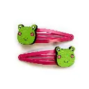Pinces à cheveux - Grenouille
