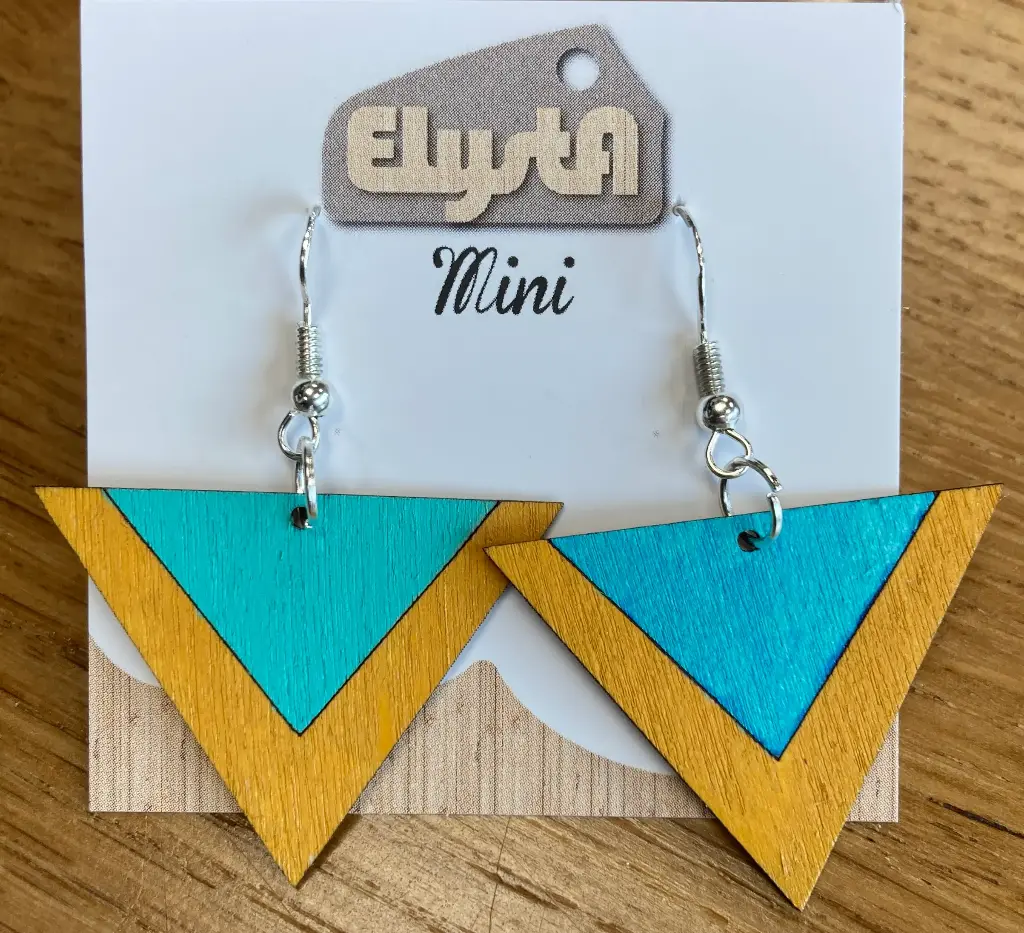 [EBOAD103] Boucles d'oreilles adultes - Triangle