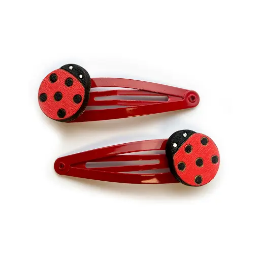 [EPI59] Pinces à cheveux - Coccinelle